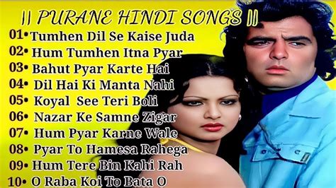 Purane Hindi Songshindi Bollywood Romantic Songs Latamangeshkar