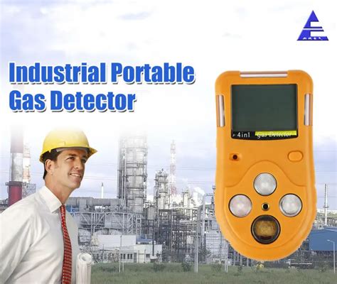 Portátil De Sulfuro De Hidrógeno Del Gas Detector De Fugas De 4 En 1