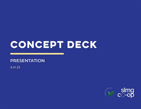 slmg  op concept deck  behance
