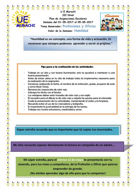 PDF Tips para a la realización de las actividades PDF file El