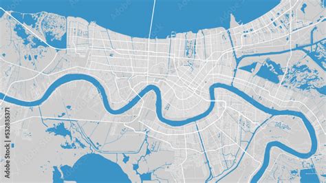 Location Of New Orleans In Usa Map Davida Francoise