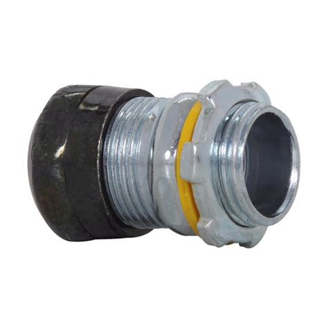 Crouse Hinds 651RT 3 4 Steel Raintight Compression EMT Connector