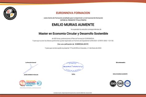 M Ster De Econom A Circular Y Desarrollo Sostenible Econom A Circular