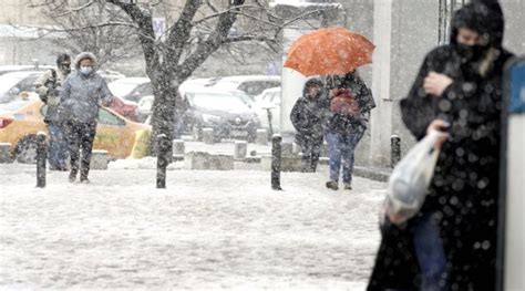 Vin Ninsorile N Rom Nia Avertizare Meteo Pentru Cea Mai Mare Parte A