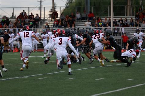 High School Football Game Editorial Image Image Of Sports 125532145