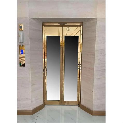 50 Hz Polished Stainless Steel Automatic Elevator For Passenger