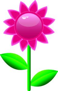 Flower With Stem Clipart | Clipart Panda - Free Clipart Images