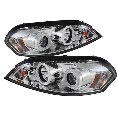 Chevrolet Impala Spyder Projector Headlights Ccfl Halo Led Chrome