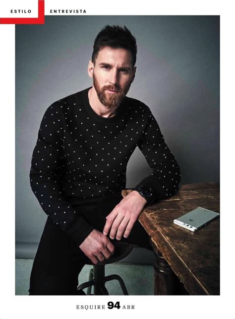 Lionel Messi Photo Shoot For The Magazine Metrosexual Man Signature ...