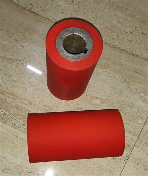 Varsha 60 Deg Shore A Silicone Rubber Rollers For Industrial Size