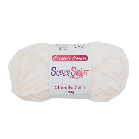 Creative Corner SuperSoft Chenille Yarn 100g – OZ YARN