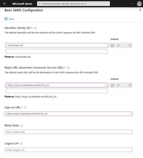 Saml And Scim Configuration Guide For Azure Active Directory Zscaler