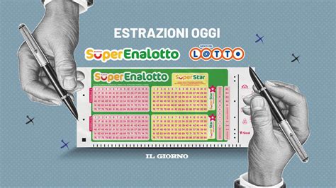 Estrazioni Lotto Superenalotto E Elotto Di Oggi Gioved Gennaio