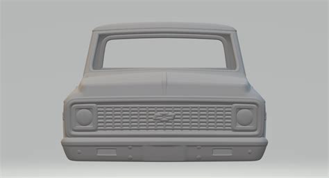 Stl File Chevrolet C10 Long Bed 🚙・model To Download And 3d Print・cults