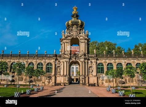 May Dresden Germany Th Century Baroque Zwinger Palace