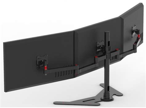 Neptune Triple 32″ Ocuk Monitor Stand Review Eteknix