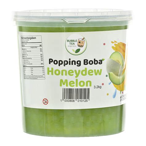 Boba Honeydew Melon Kg Bubble Tea Express