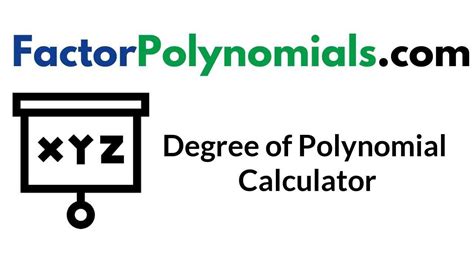 Degree Of A Polynomial Calculator Online Polynomial Degree Calculator