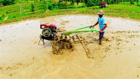 Traktor Sawah Traktor Dongfeng Bajak Sawah The Dongfeng Tractor Plows