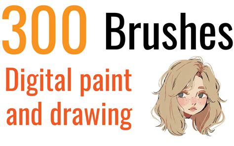 ArtStation - 300 Digital Paint Brushes | Brushes