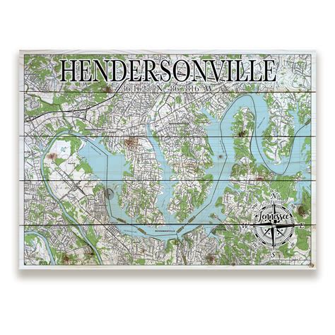 Hendersonville Map