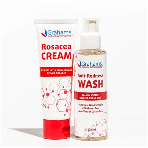 Rosacea Cream | Natural Products to Treat Rosacea | Grahams Natural