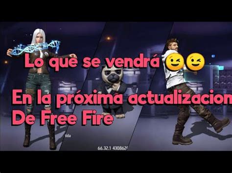 Lo Que Se Vendr En La Pr Xima Actualizacion De Free Fire Youtube