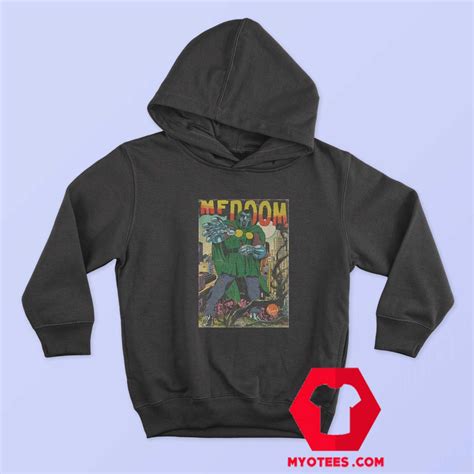 Mf Doom Comic Book Art Vintage Unisex Hoodie