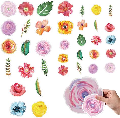 Amazon Seajan Pieces Flowers Cut Outs Wildflowers Accents