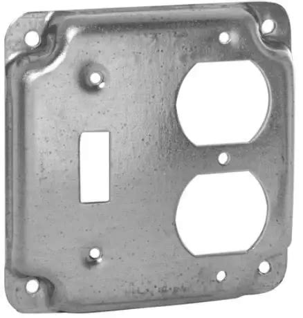 RACO 906C Duplex Toggle Exposed Work Cover Instructions