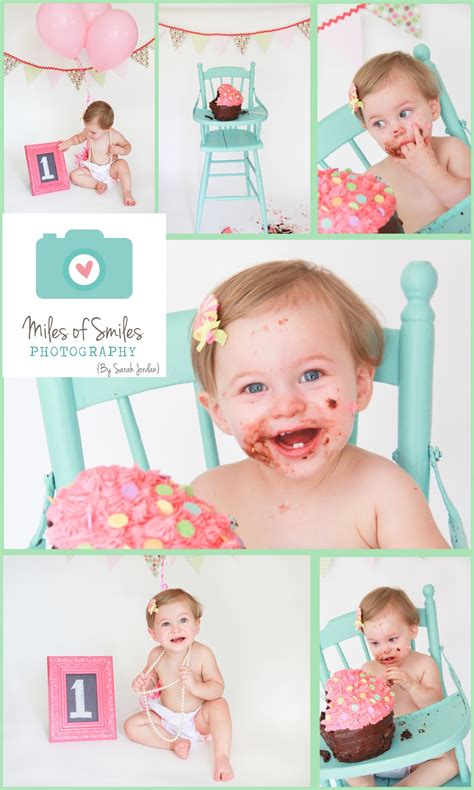 Miles Of Smiles Photography 1st Birthday Session Options And Products