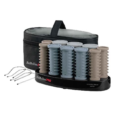 BaBylissPRO Ceramic Travel Hot Roller Set 10pc