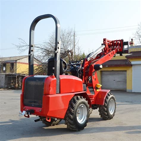 Customized 0 8 Ton CE Multi Function Articulated Hydrostatic Farm Mini