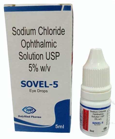 Hypersol Allopathic Sodium Chloride Ophthalmic Solution Packaging Type