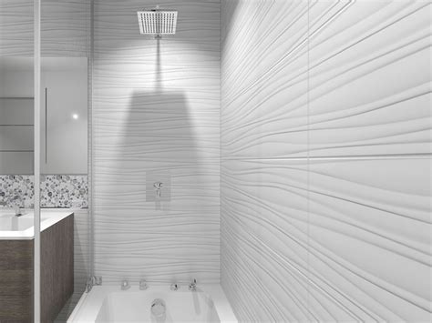 Modern White Bathroom Tiles Texture – TRENDECORS