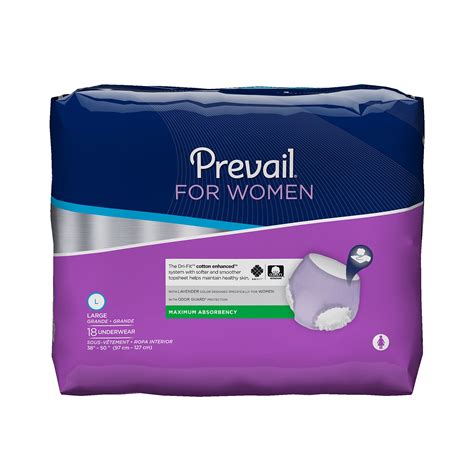 Prevail Maximum Absorbency Incontinence Bladder Control Pads Long 39 Count Health