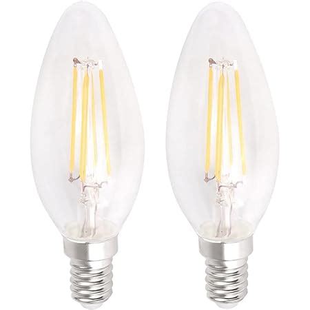 Meridian W Ses E Filament Candle Led Light Bulbs Pack Of Warm