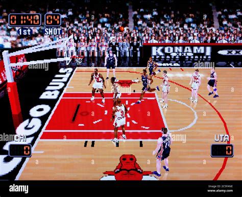 Nba In The Zone Sony Playstation Ps Psx Editorial Use Only