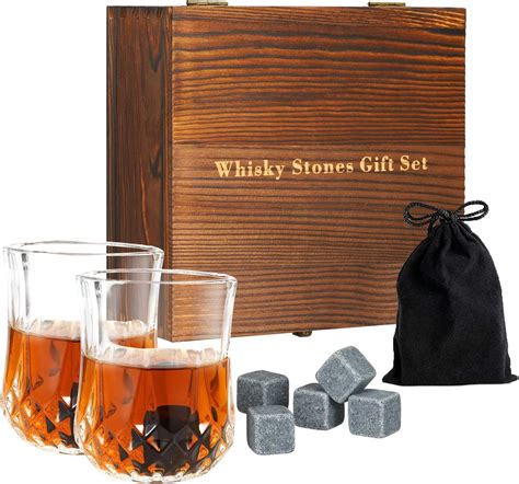 Whiskey Steine Geschenkset Whisky Stones Chilling Rocks Mit Whisky