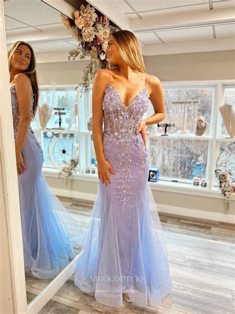 prom dresses lavender 13