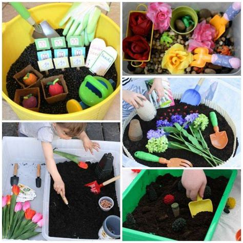 23 Garden Sensory Bin Ideas Worth A Look Sharonsable