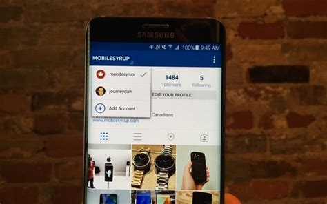 Instagram está testando suporte a múltiplas contas em app para Android