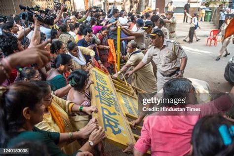 Shiv Sena Photos Photos And Premium High Res Pictures Getty Images