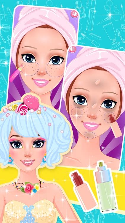 Cotton Candy Makeup Tutorial - Games for kids by Zhenyu Yang