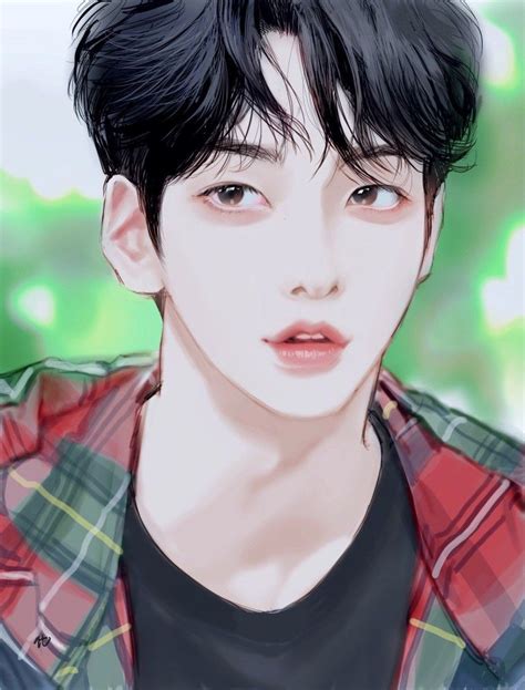 Pin By La July 🤟 On Txt ️ Fan Art Kpop Drawings Kpop Fanart