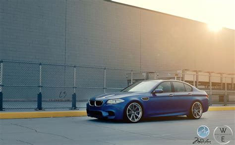 Bmw M F Blue Modulare S Wheel Front