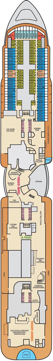 Printable Carnival Mardi Gras Deck Plans