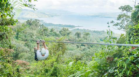 Sky Tram And Sky Trek Adventure In Arenal Tropical Forest Reserve