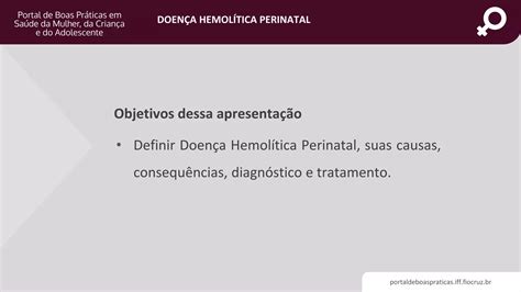 Doença Hemolítica Perinatal Dhpn Ppt