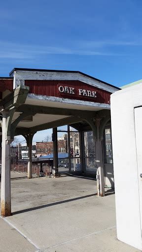 Harlem Lake Oak Park Cta Portal In Samuel A Rothermel Houses Illinois